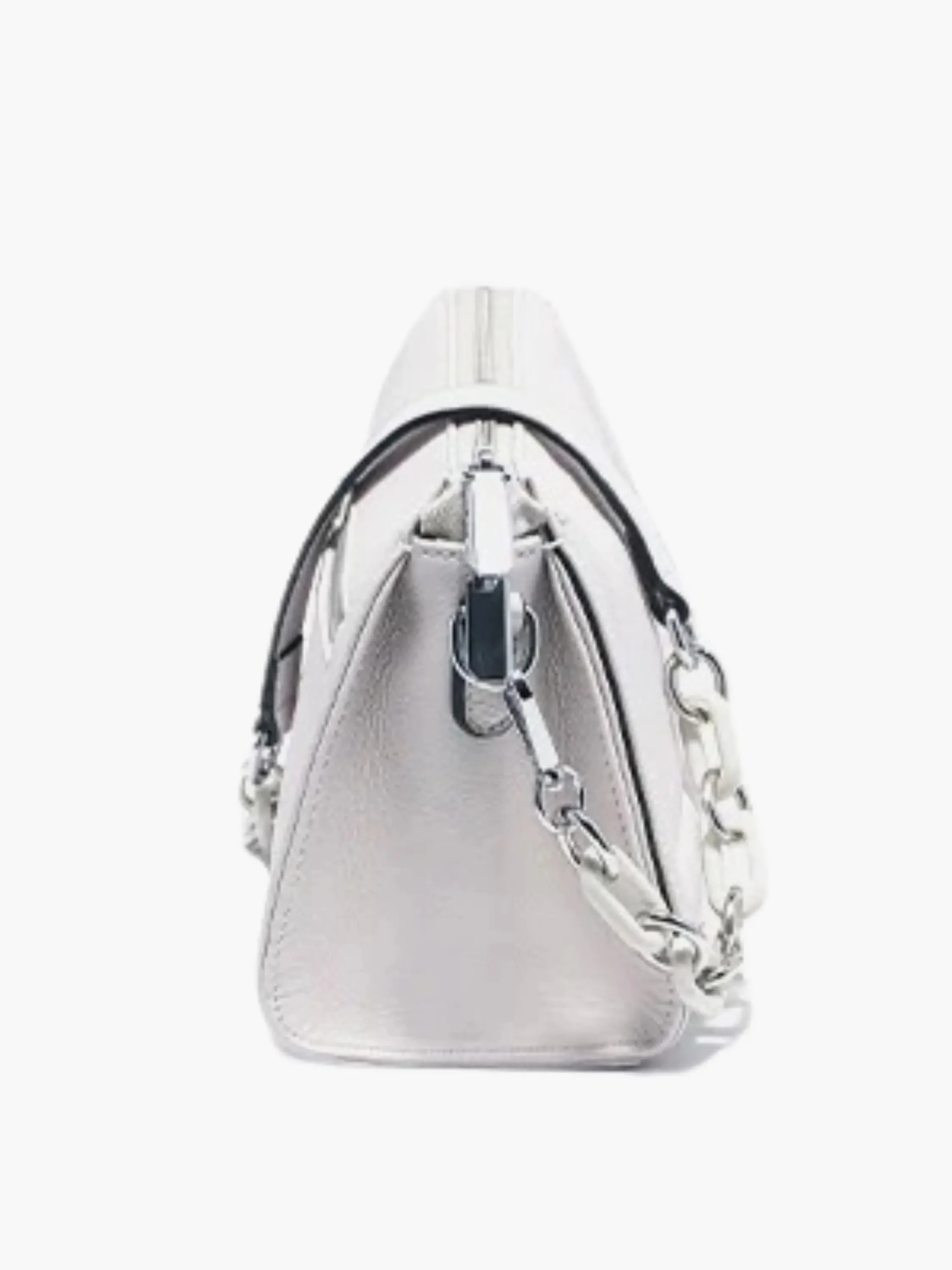 Ada | Stilvolle weiße Leder-Schultertasche - Image 2