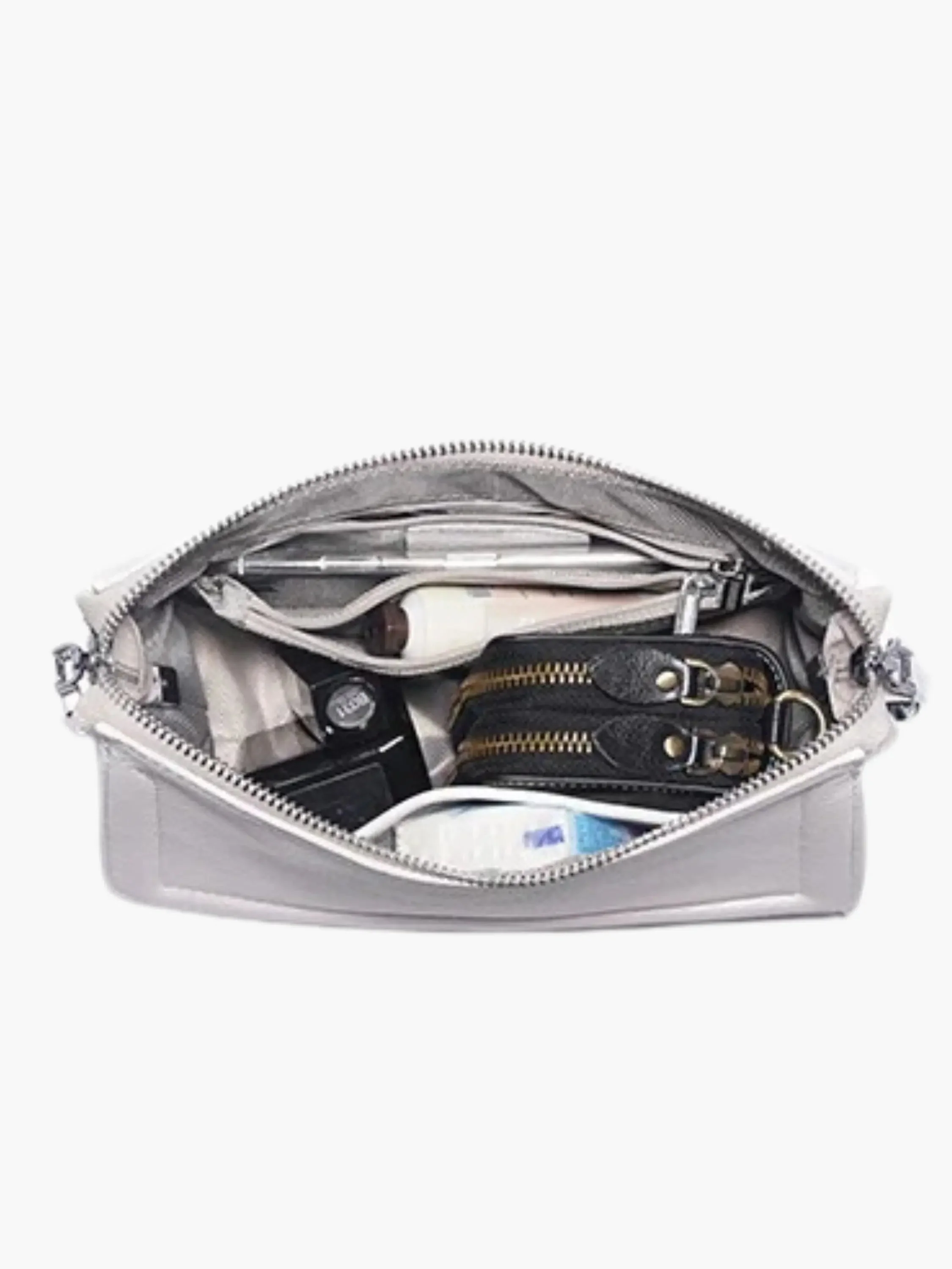 Ada | Stilvolle weiße Leder-Schultertasche - Image 5