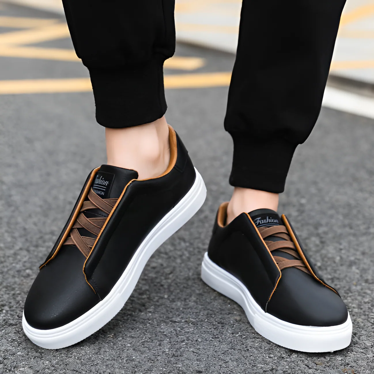 Alexander | Hochwertiger weißer Herrensneaker aus Leder - Image 16