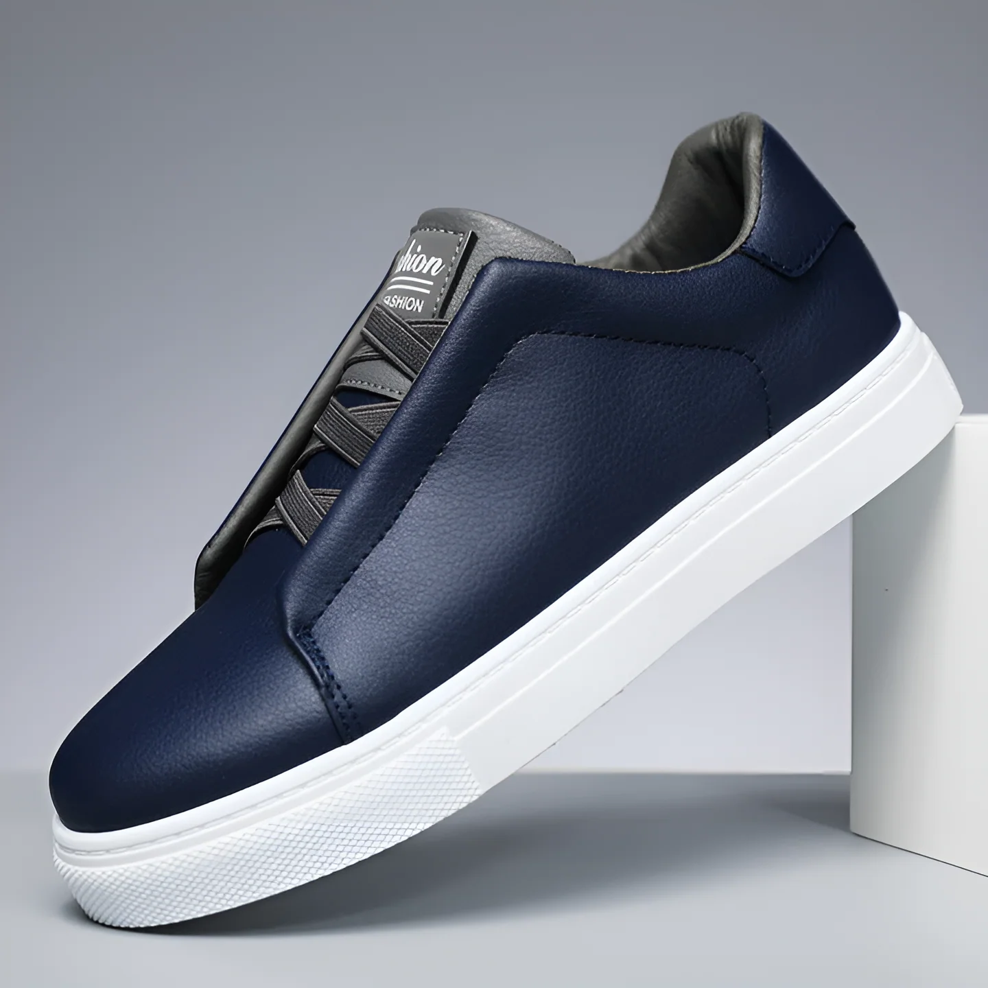 Alexander | Hochwertiger weißer Herrensneaker aus Leder - Image 4