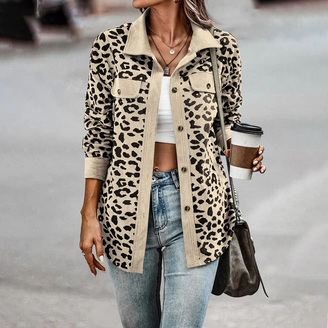 Alice™ Damenjacke mit Leopardenmuster - Image 4
