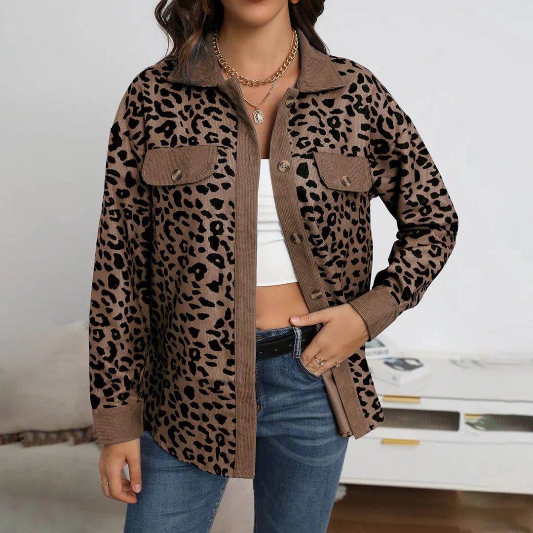 Alice™ Damenjacke mit Leopardenmuster - Image 6
