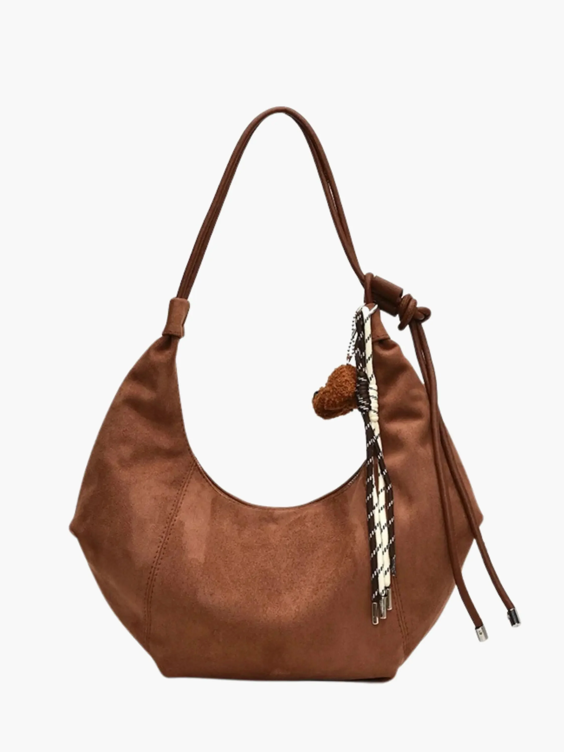 Amalia | Wildleder Boho-Chic Hobo Tasche mit Verspielt Charme - Image 10