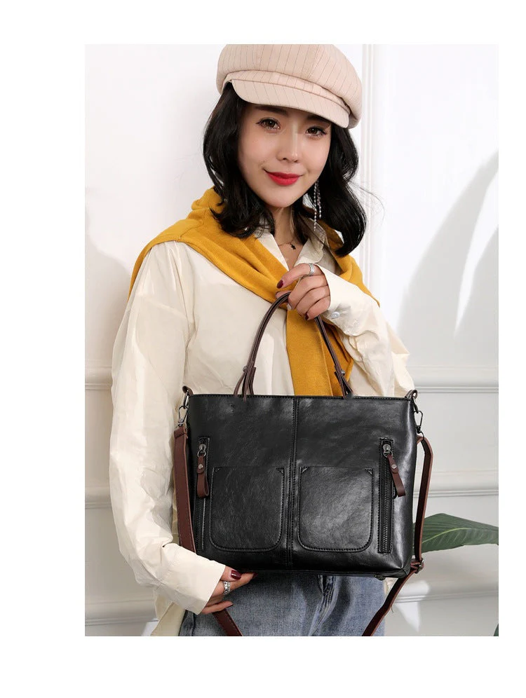 Amanda™ Elegante Damenhandtasche aus PU-Leder - Image 5