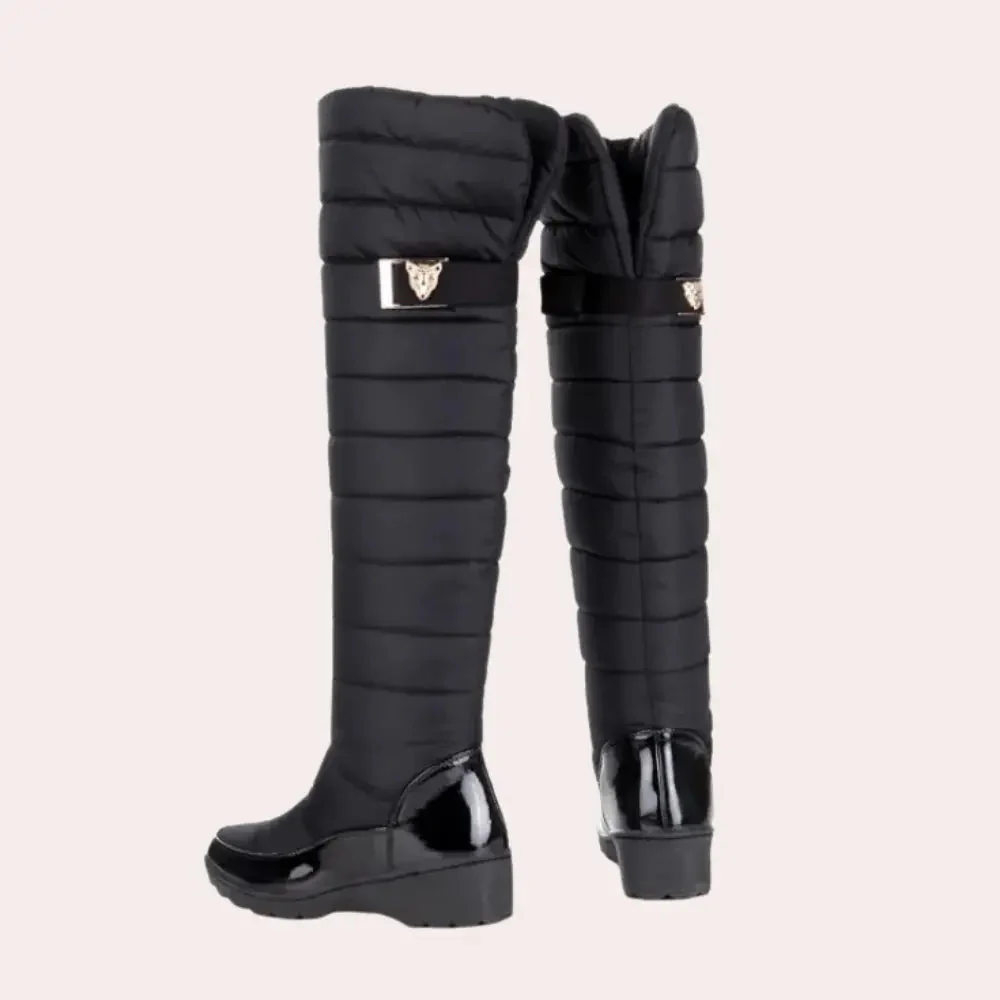 Anastasia | Warme Chique Overknee Stiefel - Image 4