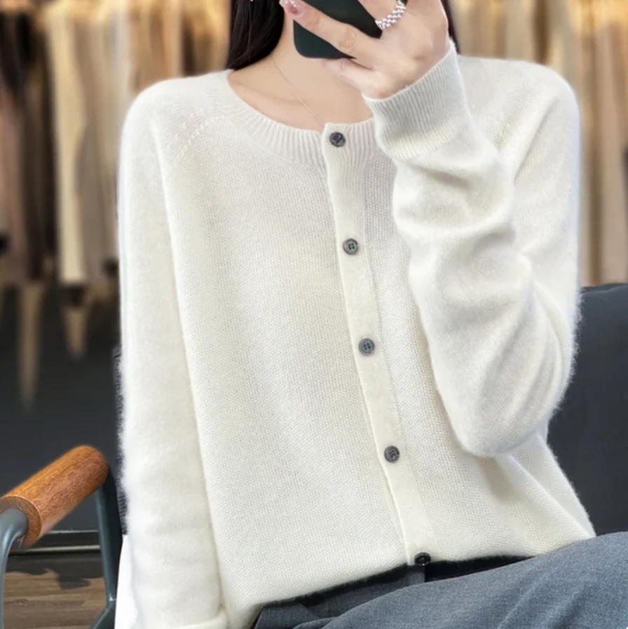 Anna | Merinowolle Cardigans - Image 4