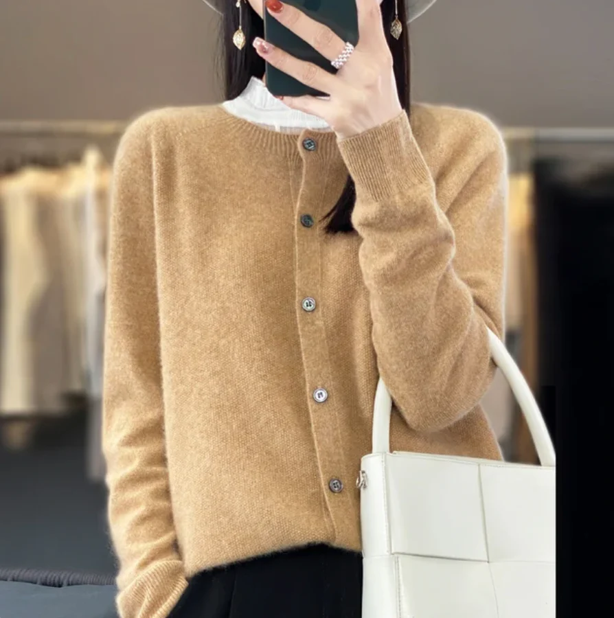 Anna | Merinowolle Cardigans - Image 5