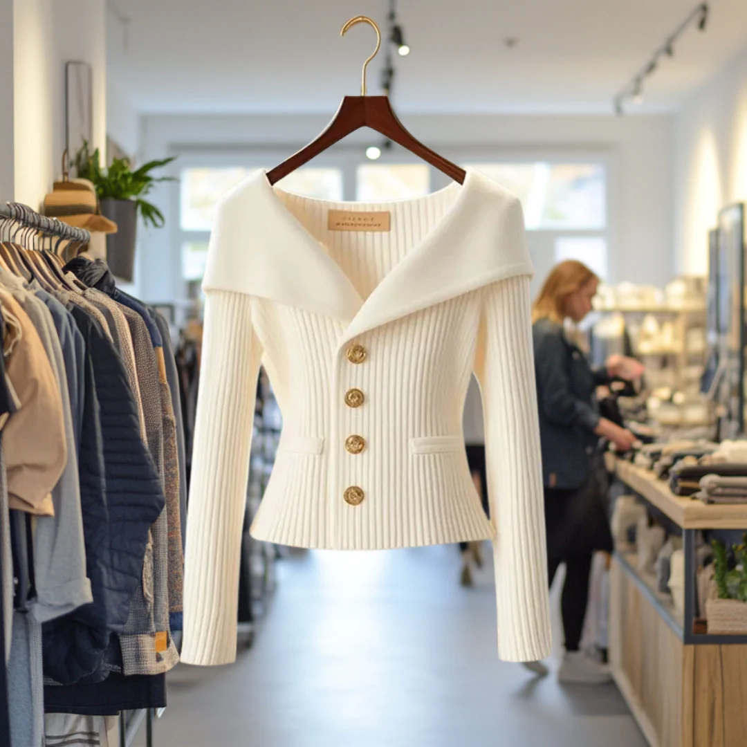 Annika I LUXURIÖSE STRICKJACKE - Image 3
