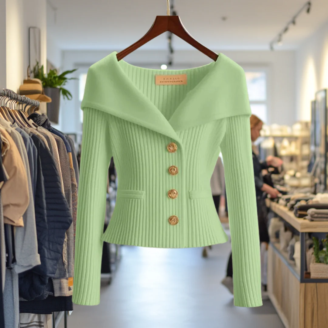 Annika I LUXURIÖSE STRICKJACKE - Image 8