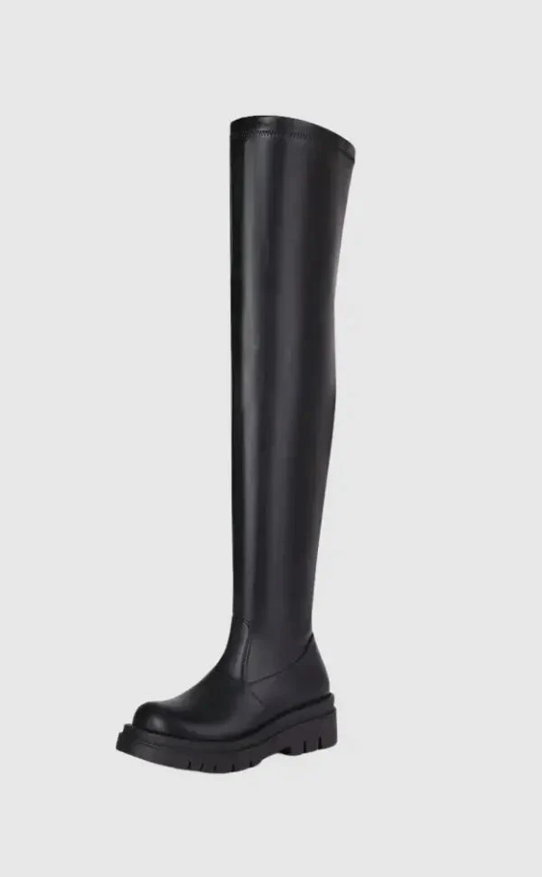 Ashley | Überknie Chic Stiefel - Image 3