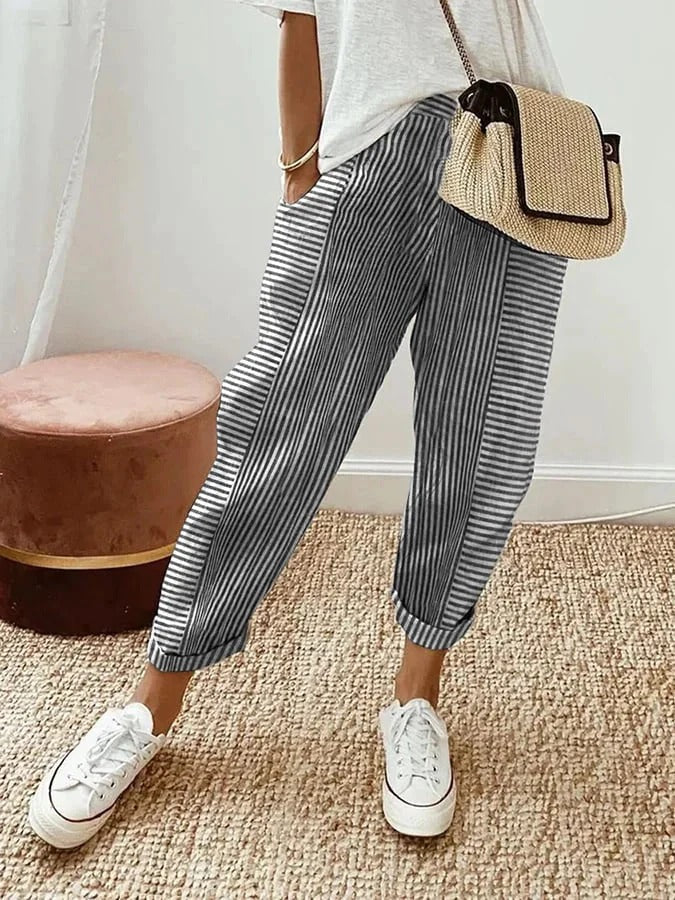 Astrid - Gestreifte Astrid-Hose