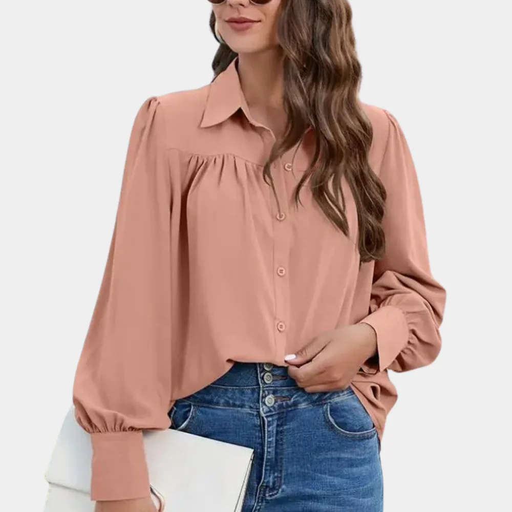 Ava™ Damenbluse mit Ballonärmeln - Image 5