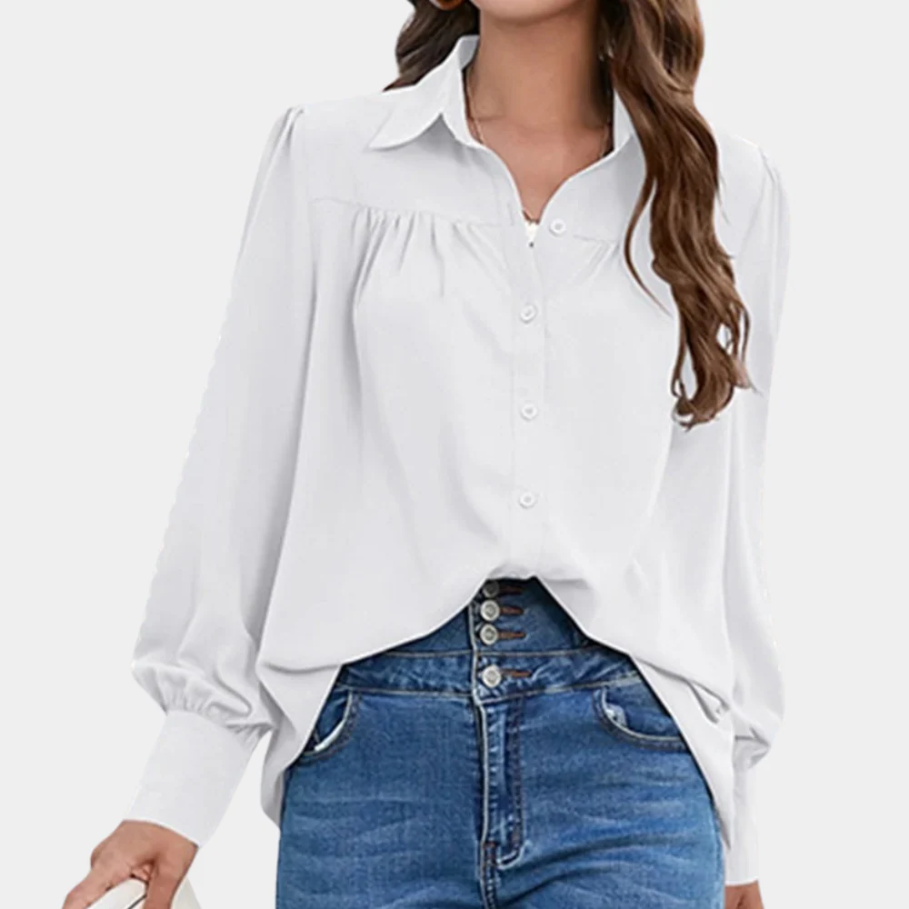 Ava™ Damenbluse mit Ballonärmeln - Image 6