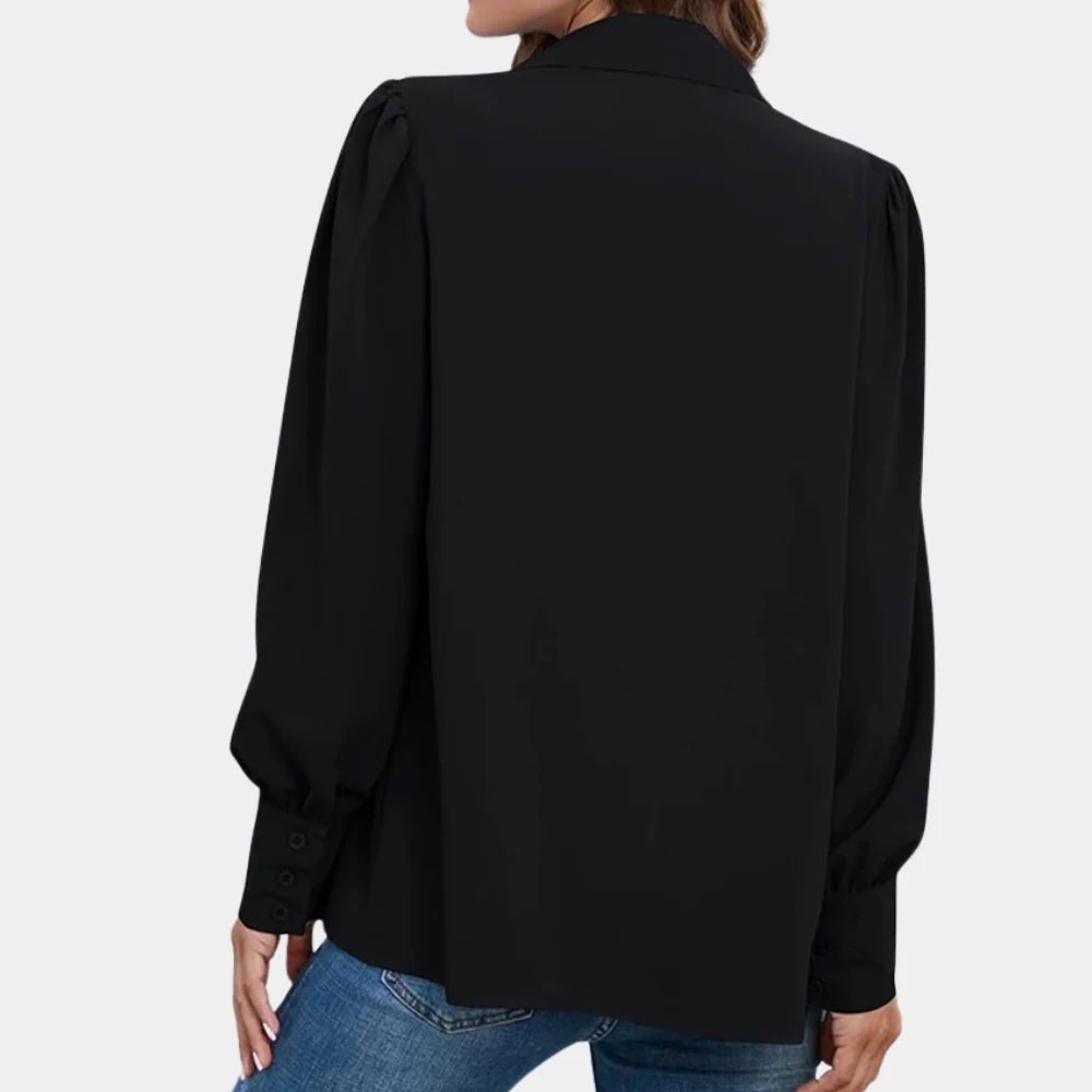 Ava™ Damenbluse mit Ballonärmeln - Image 7