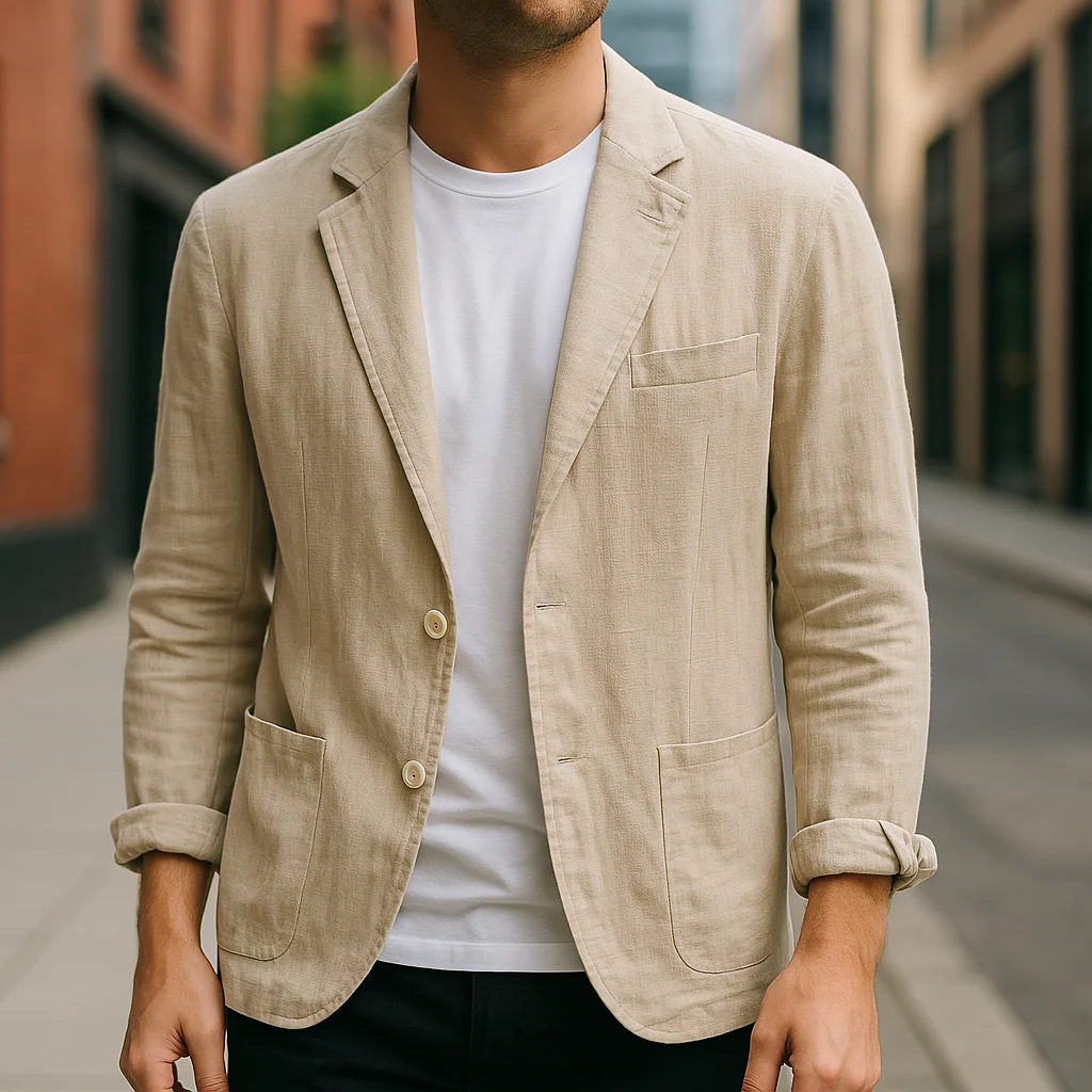 Bequemer Leinenblazer - Image 2
