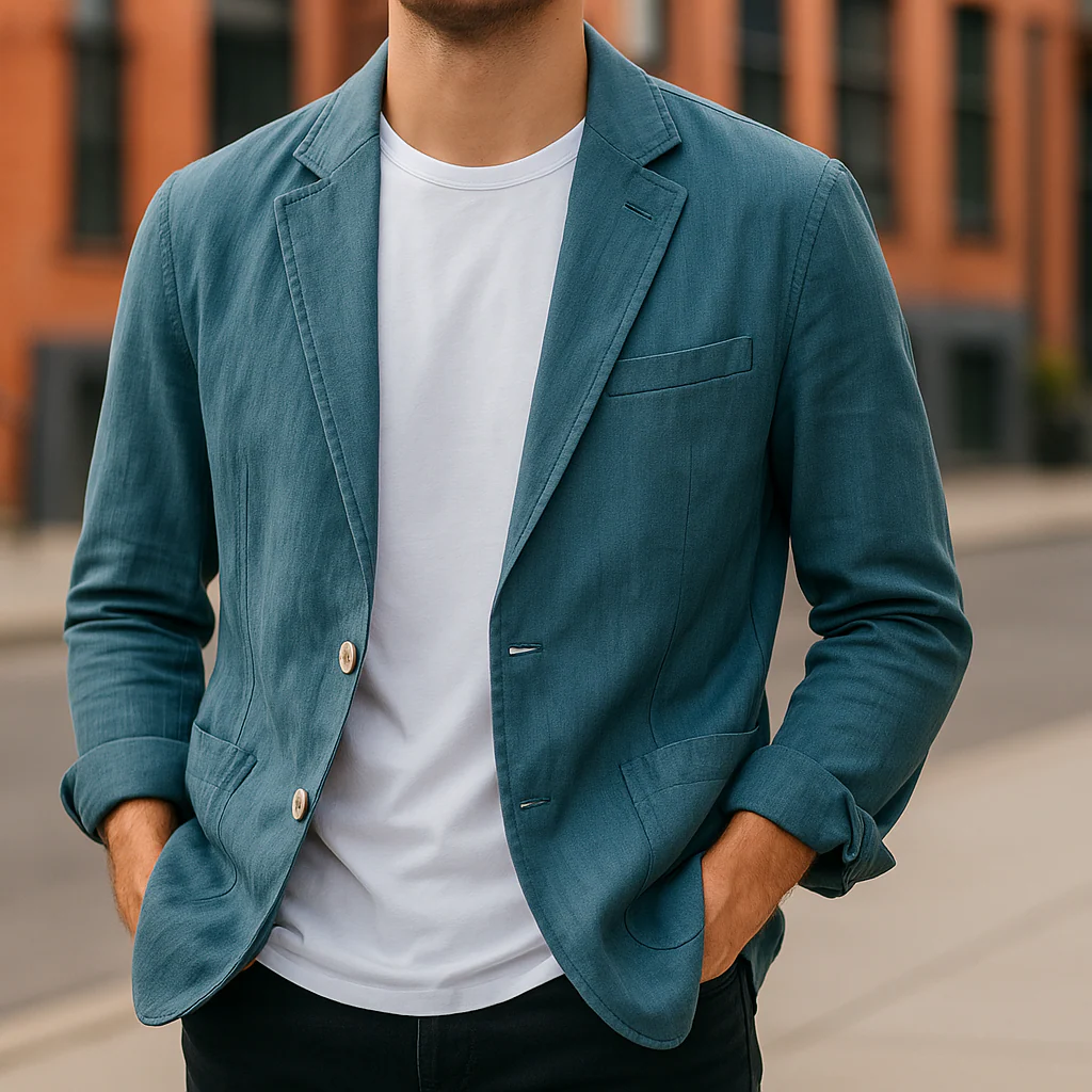 Bequemer Leinenblazer - Image 3