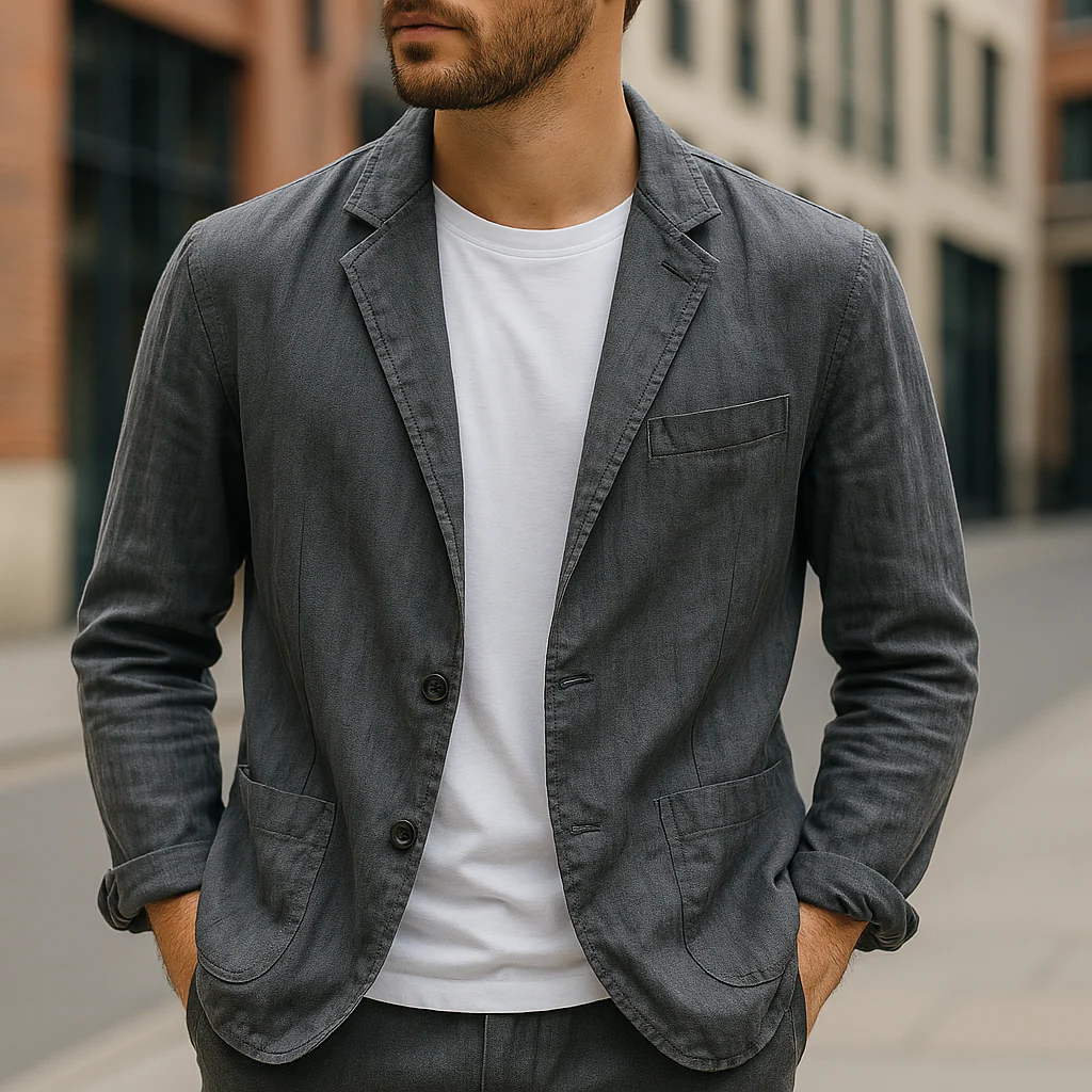 Bequemer Leinenblazer - Image 4