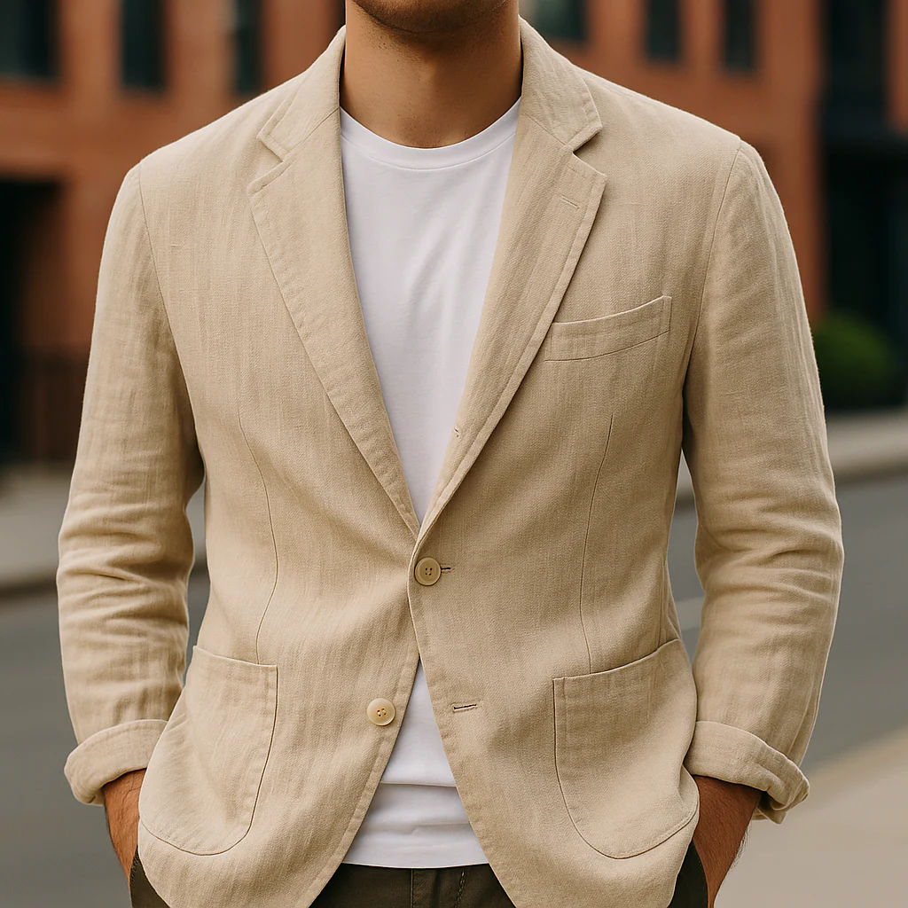 Bequemer Leinenblazer - Image 6