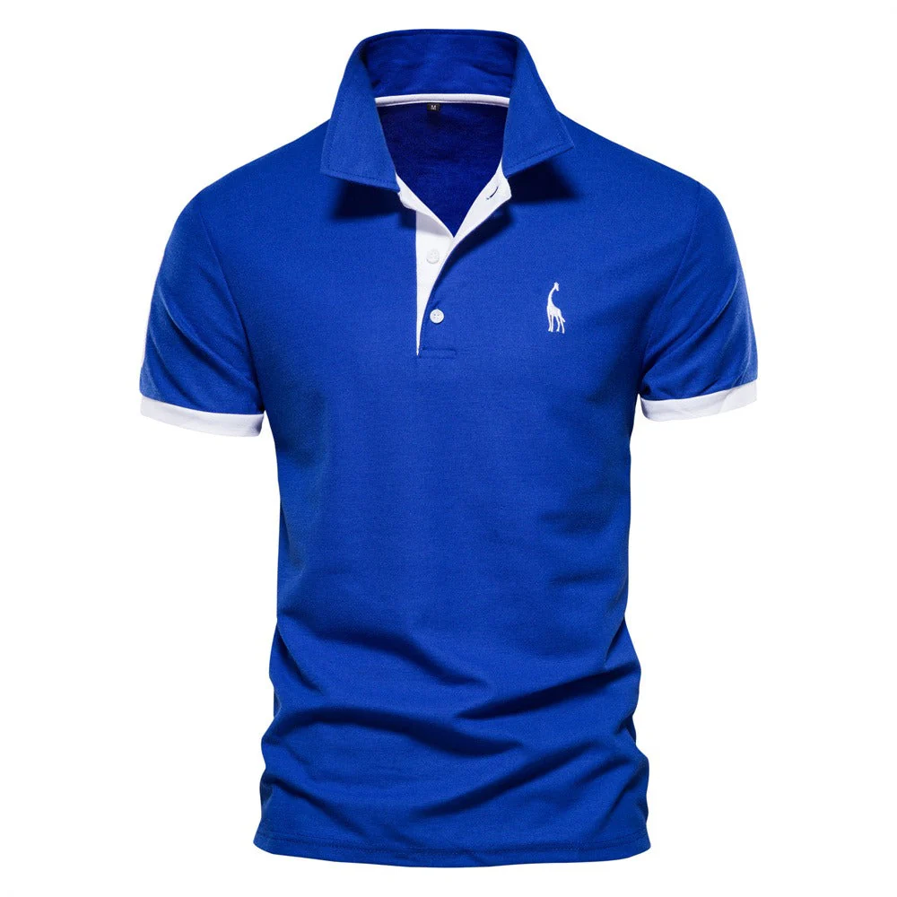 Berake | Zweifarbiges Polo mit sportlichem Akzent-Design - Image 3