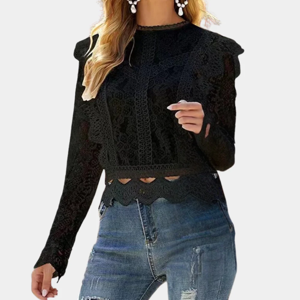 Bonnie™ Damen Spitzenbluse - Image 3