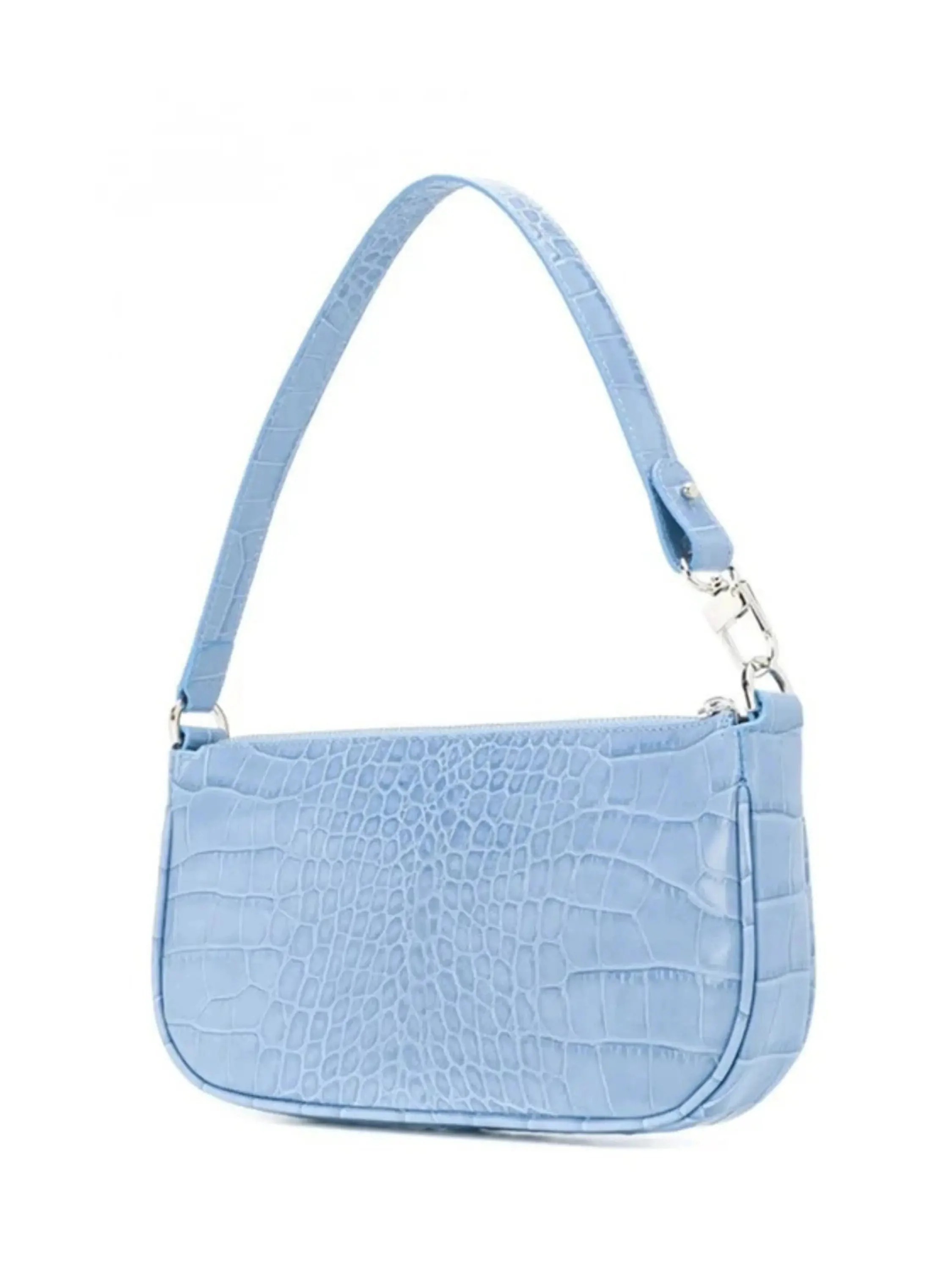 Brigitte | Schultertasche mit Krokodil-Print - Image 2