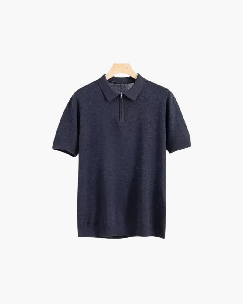 Brooks | Kurzarm Herren Poloshirt mit halbem Reißverschluss - Image 5