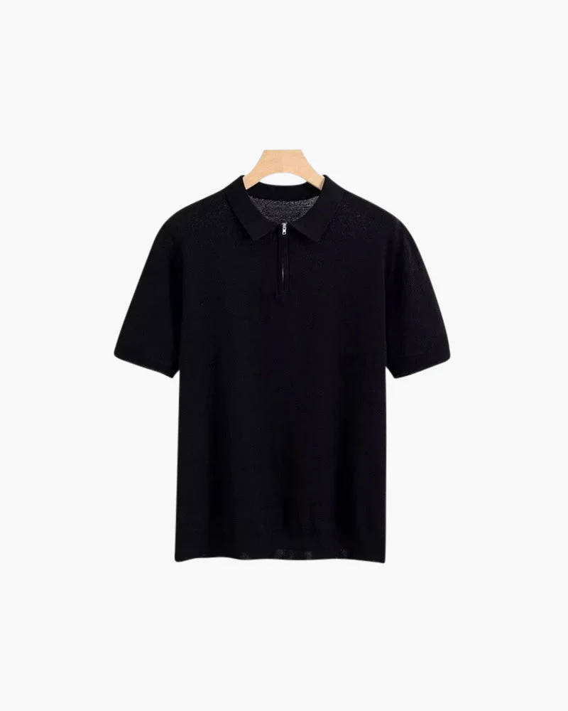 Brooks | Kurzarm Herren Poloshirt mit halbem Reißverschluss - Image 6