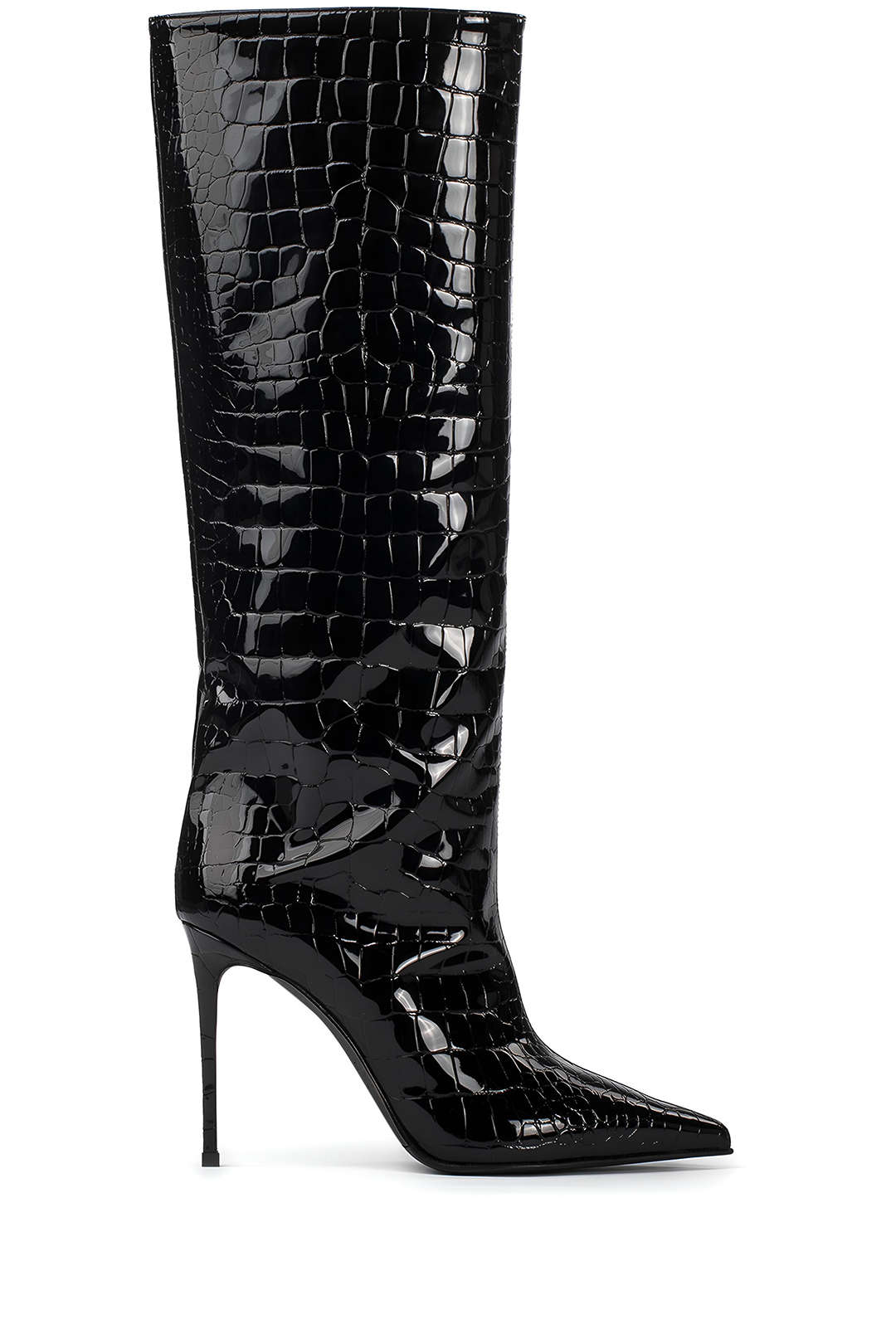 Camille | Krokodil-Leder Stiefel mit Stiletto-Absatz - Image 2