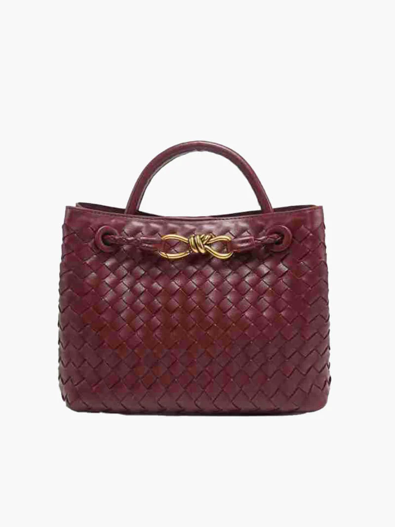 Carlee | Geflochtene Mini-Tasche mit Eleganten Akzent - Image 21