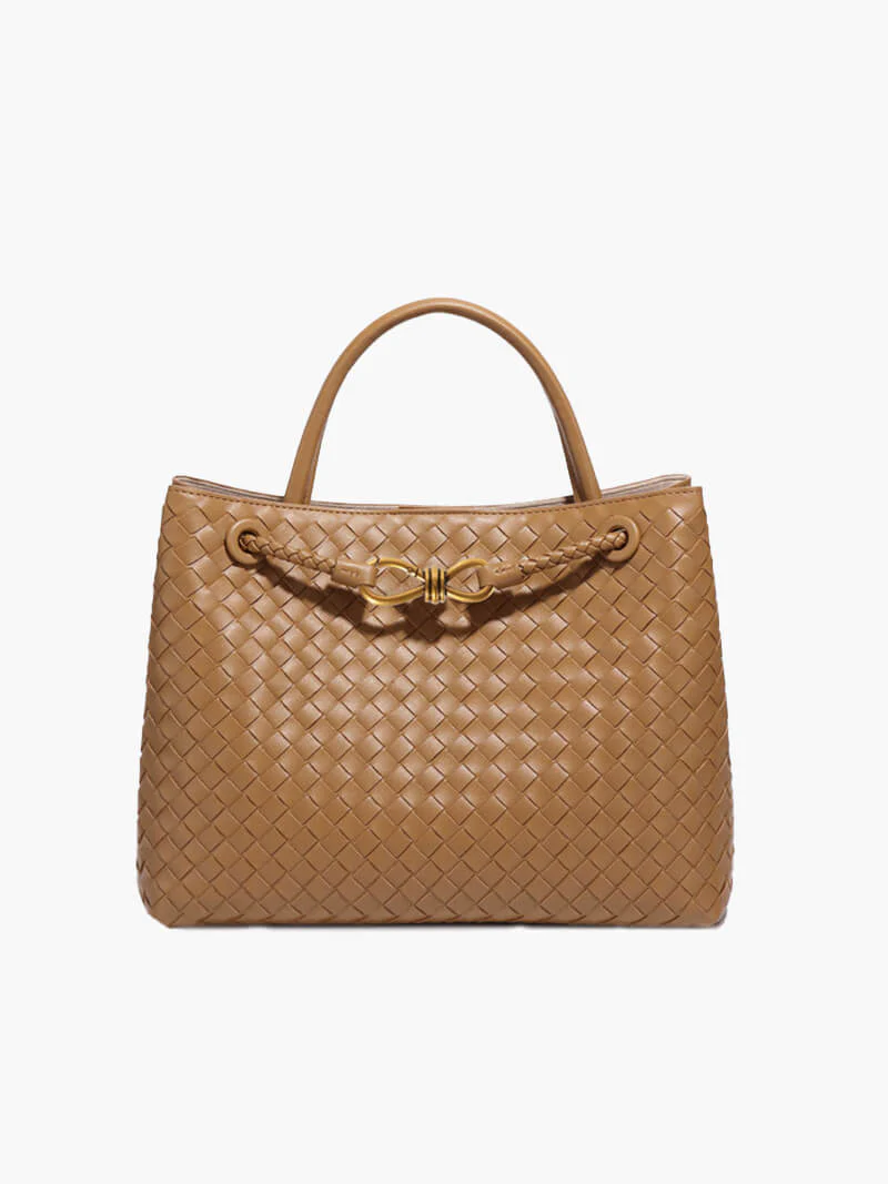 Carlee | Geflochtene Mini-Tasche mit Eleganten Akzent - Image 24