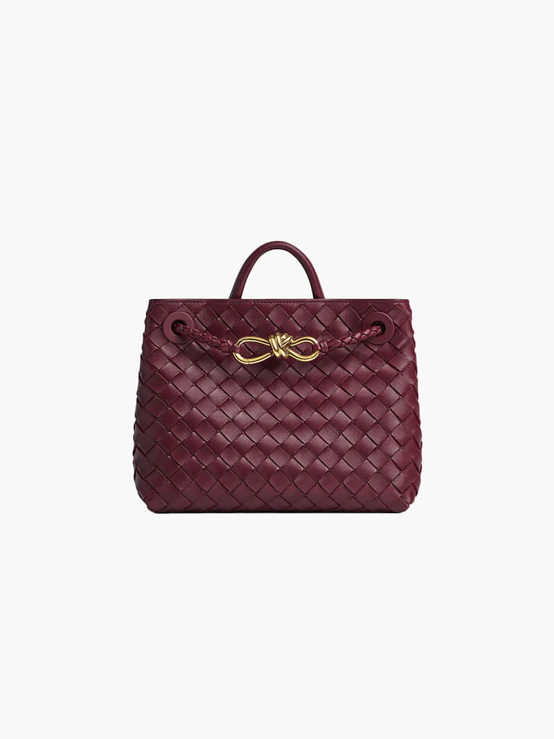 Carlee | Geflochtene Mini-Tasche mit Eleganten Akzent - Image 8
