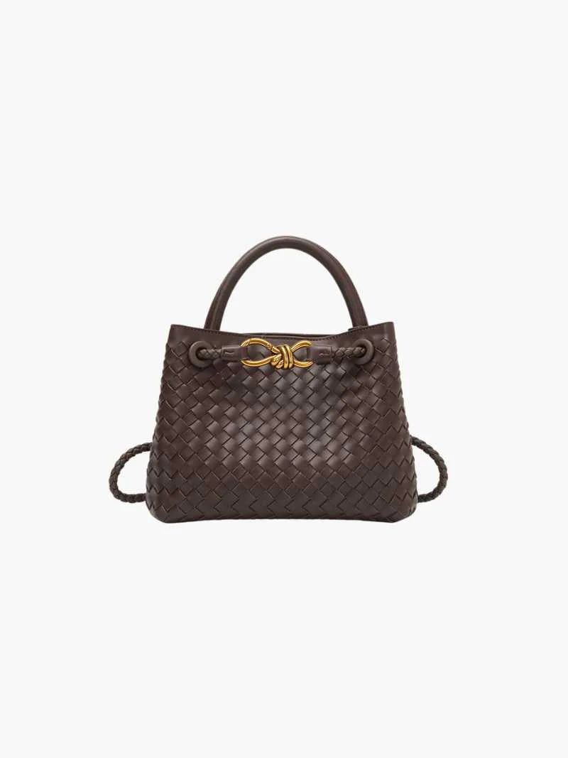 Carlee | Geflochtene Mini-Tasche mit Eleganten Akzent - Image 9