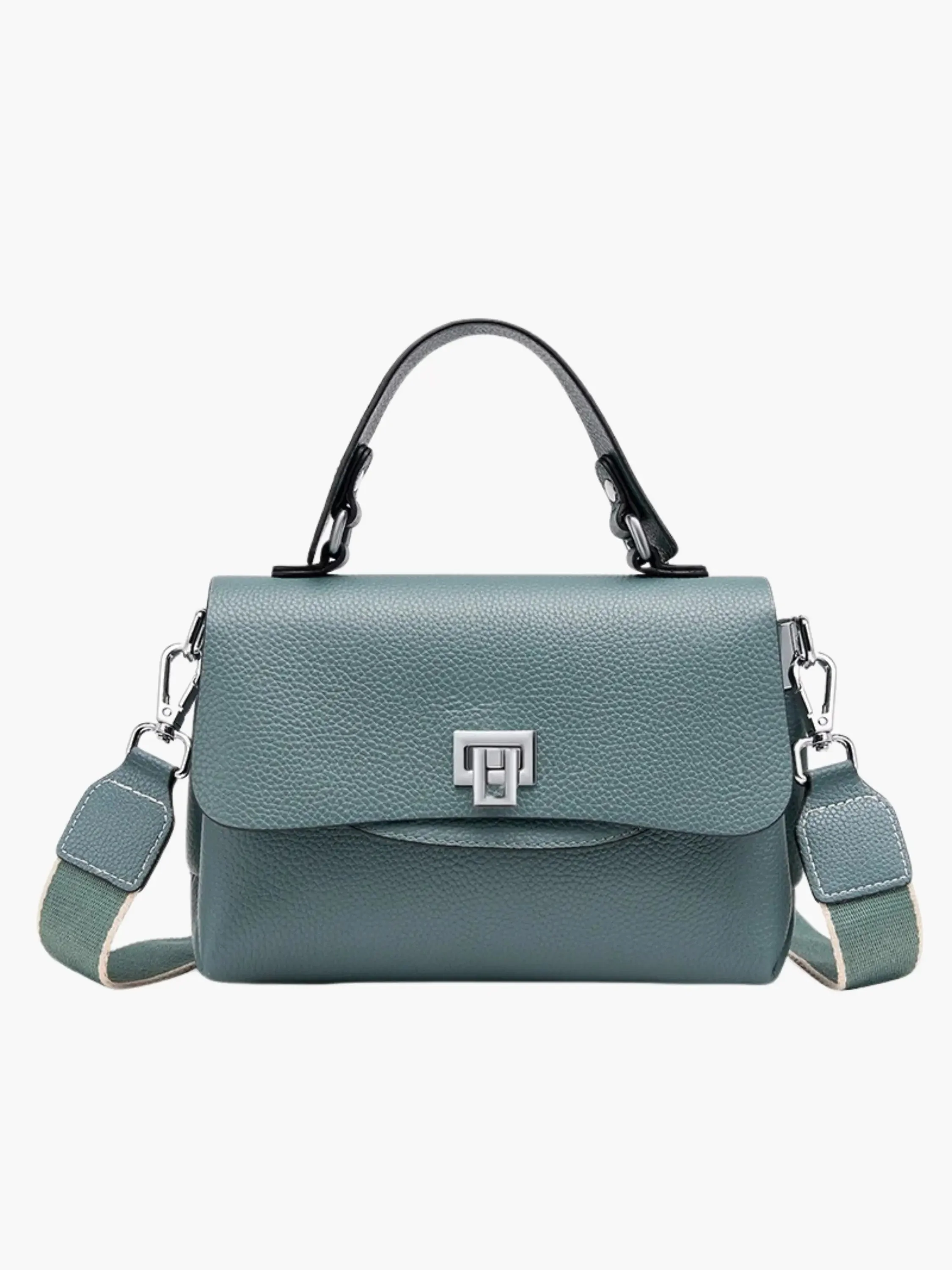 Carola | Strukturierte Schultertasche mit Verstellbarem Band - Image 5