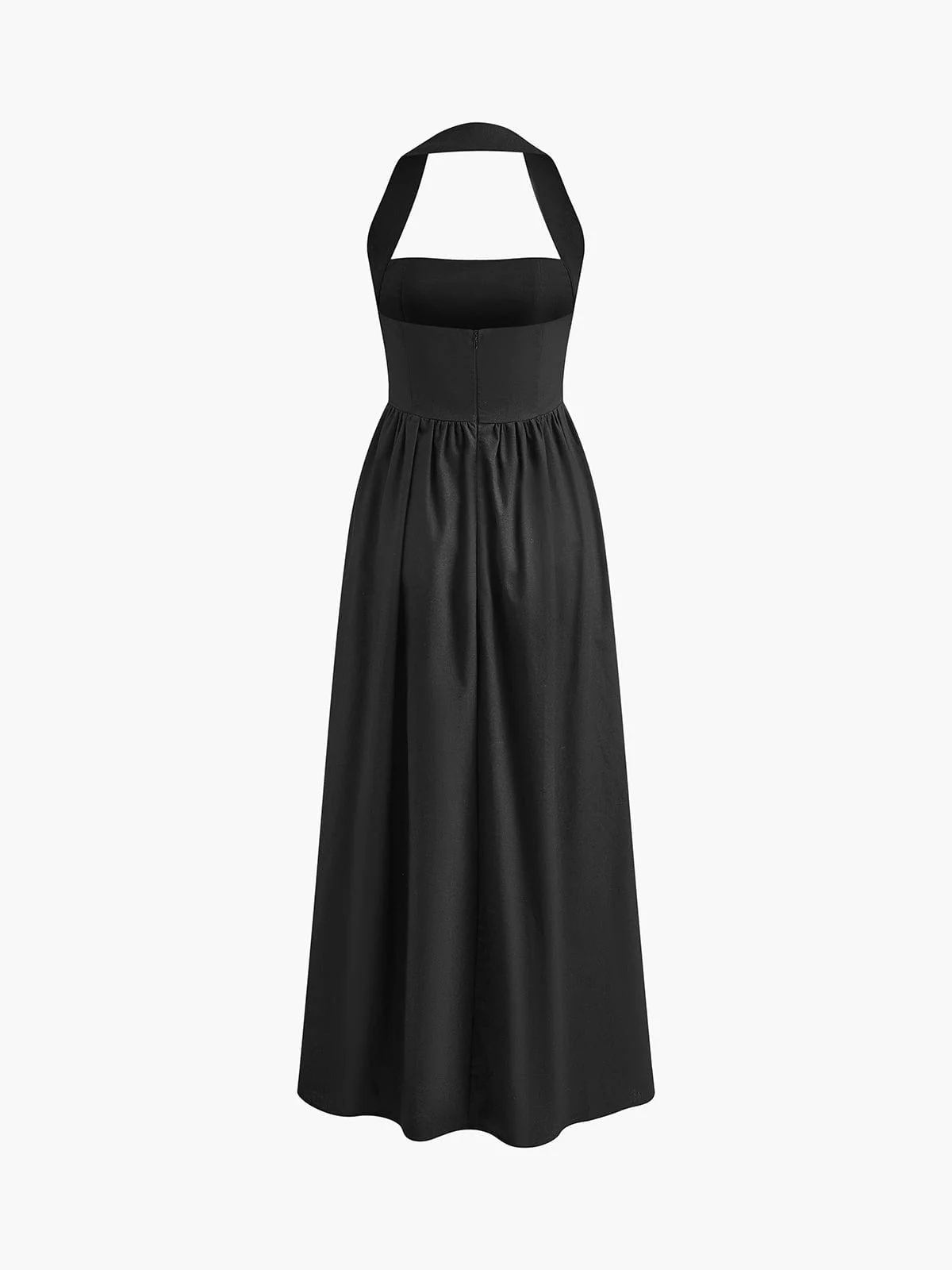 Charlotte | A-Linien Halter Maxikleid – Sommerliches Raffinement - Image 10