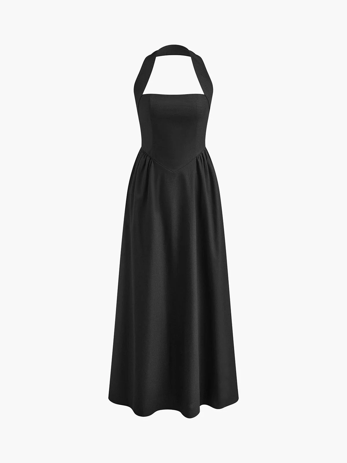 Charlotte | A-Linien Halter Maxikleid – Sommerliches Raffinement - Image 9