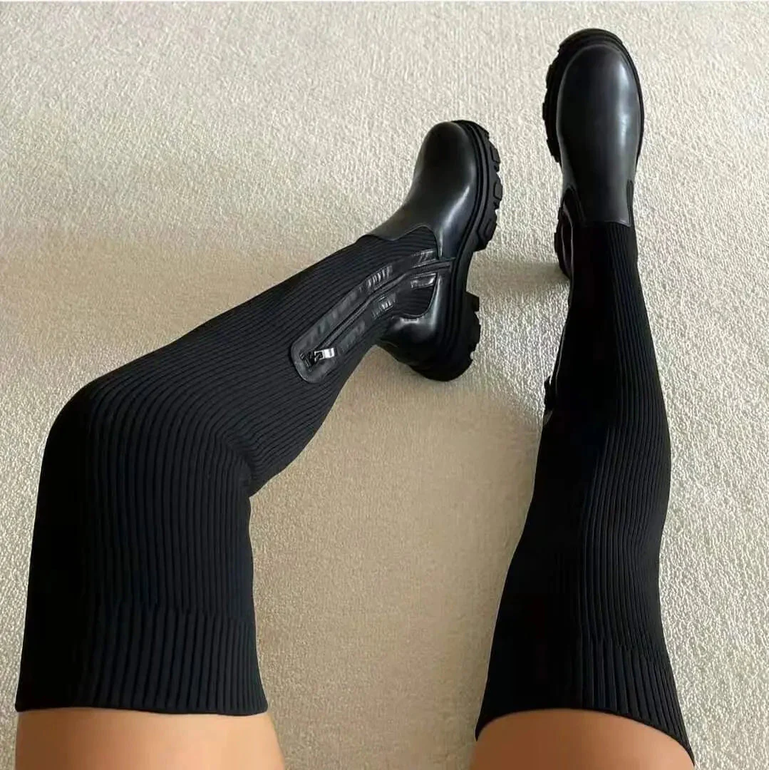 Charlotte | Stretch Weite Stiefel - Image 3