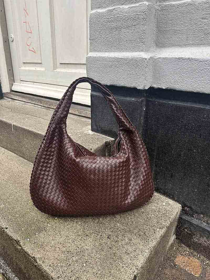 Charlyne | Große geflochtene Hobo-Tasche - Image 21