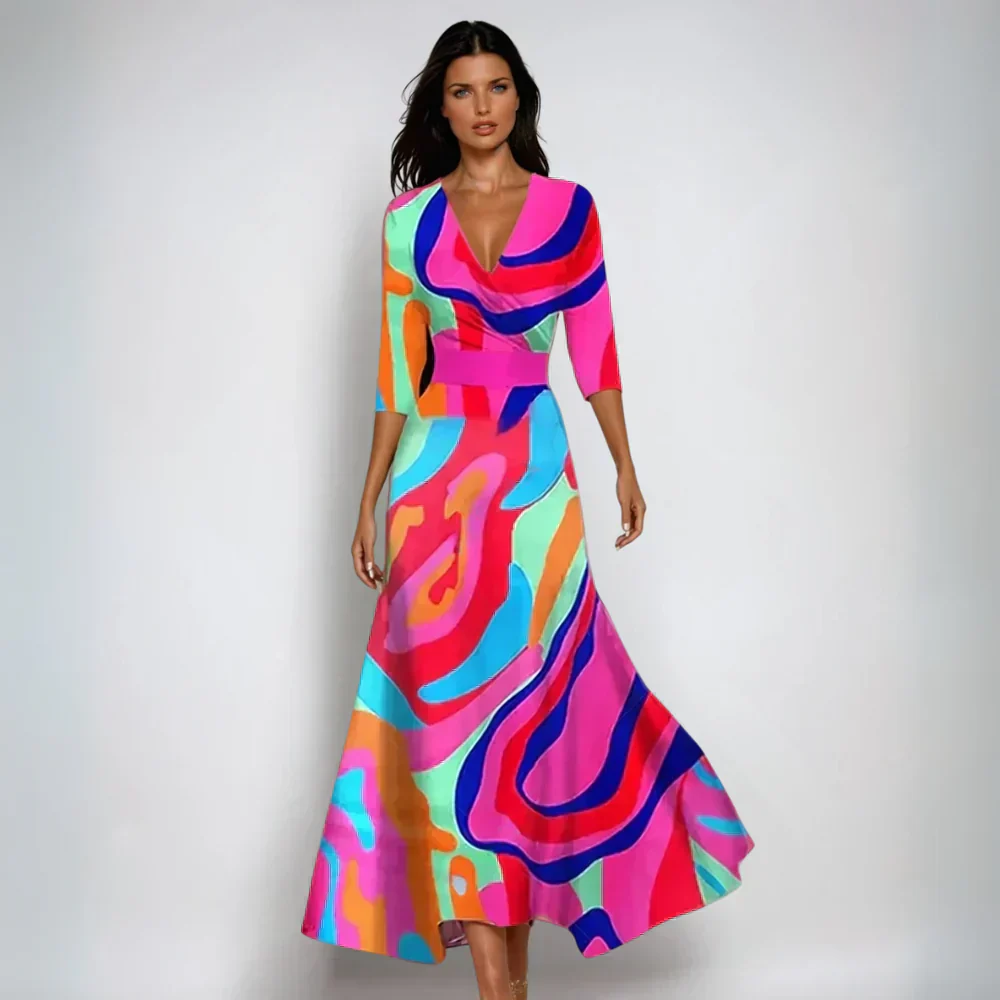 Chloe | Elegantes Blumen-Kleid - Image 5