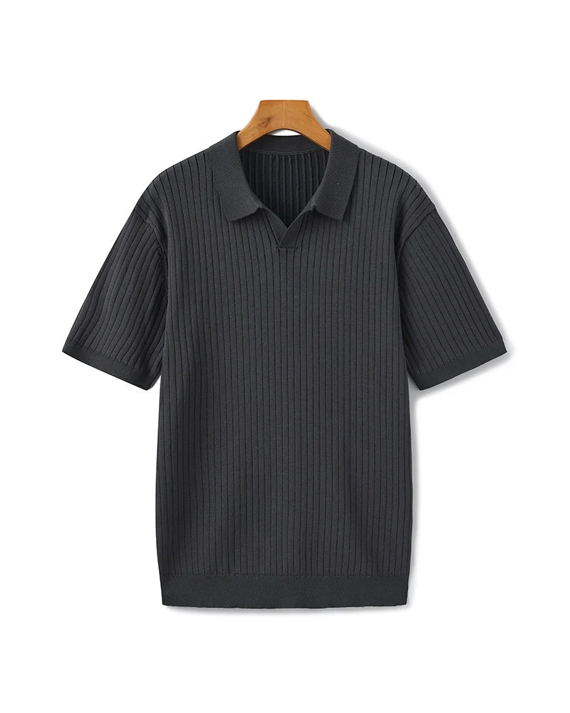 Christian | Herren Kurzarm Feinribtrikot Poloshirt - Image 16