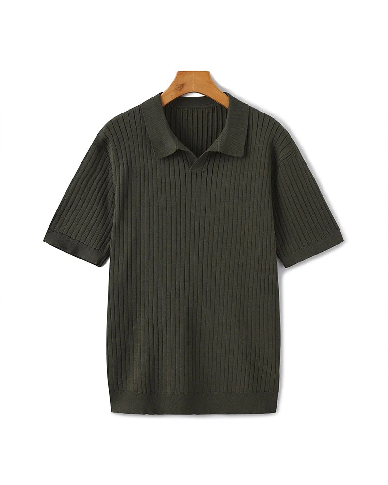 Christian | Herren Kurzarm Feinribtrikot Poloshirt - Image 21