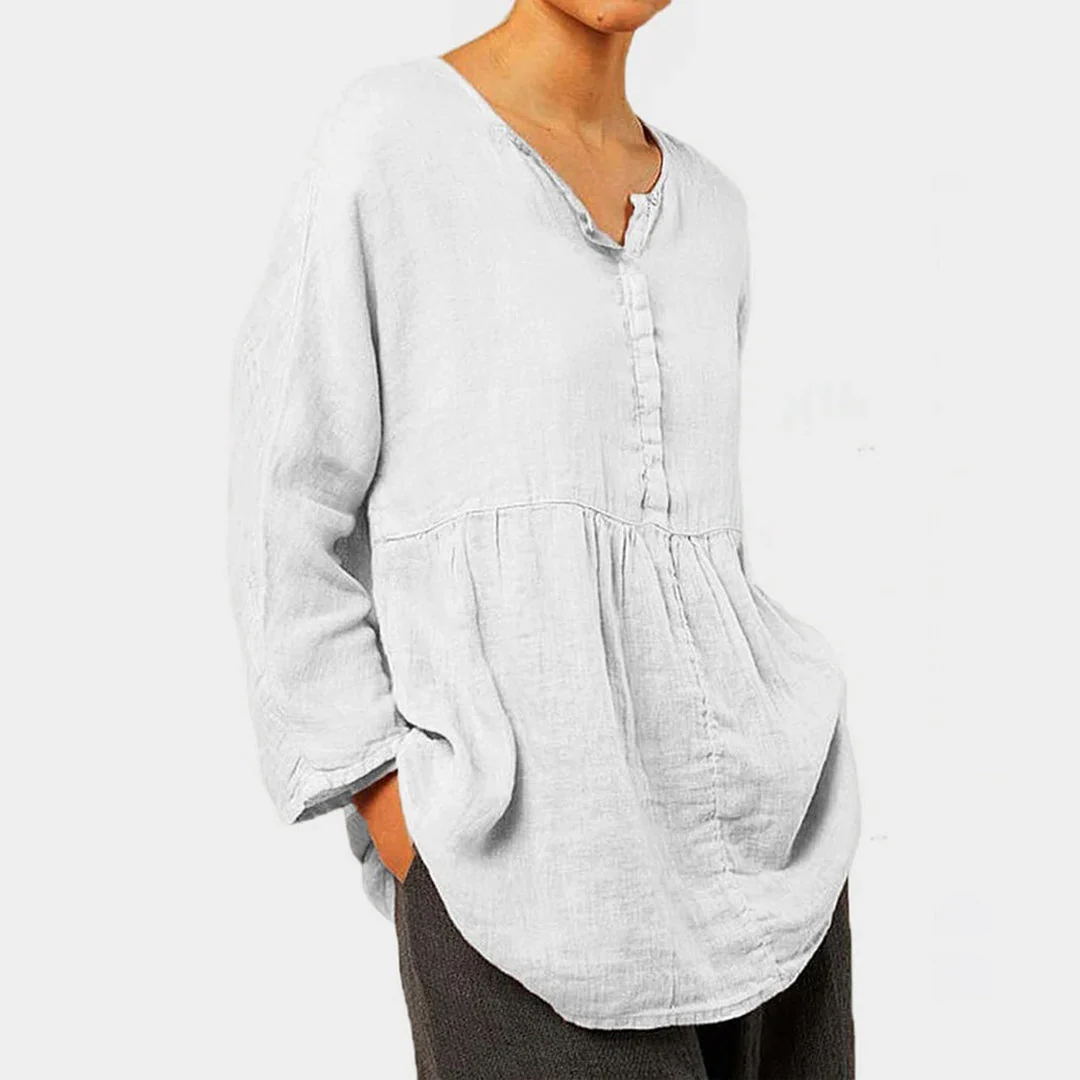 Clara™ Damen Leinen Tunika - Image 2