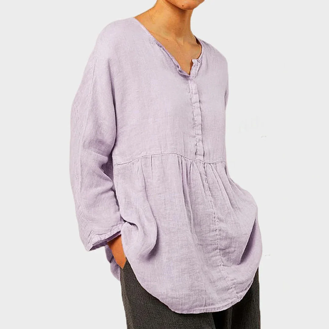 Clara™ Damen Leinen Tunika - Image 4