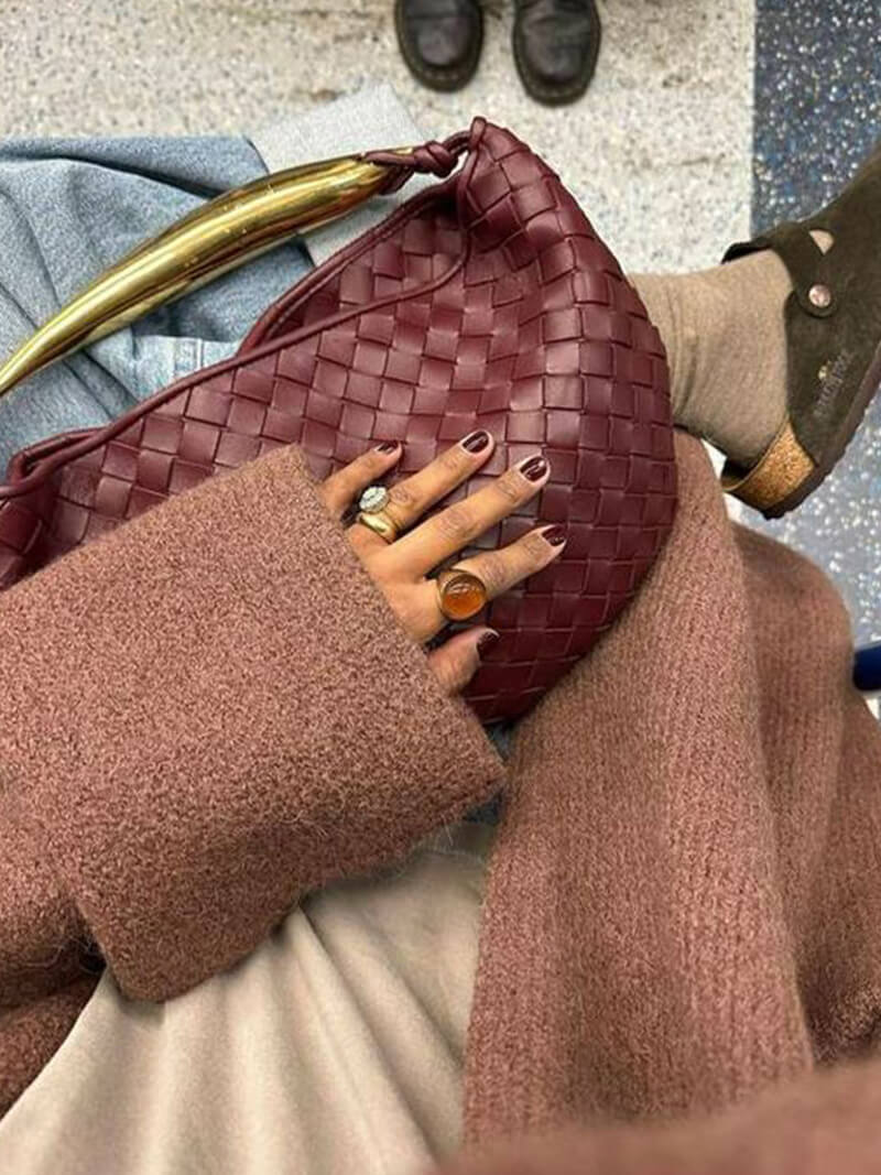 Clio | Tasche aus geflochtenem Kunstleder - Image 9