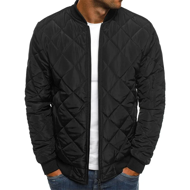 Colby | PREMIUM QUALITÄT FREIZEITJACKE MIT DIAMANTMUSTER - Image 4