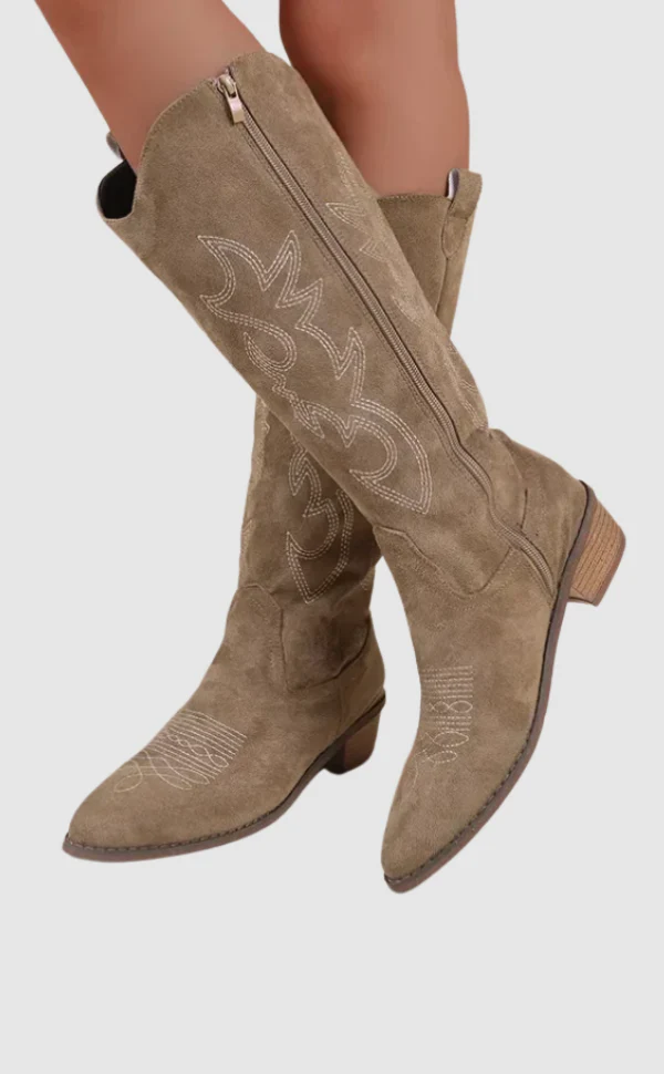 Cowboystiefel aus Wildleder – Western-Chic für stilvolle Auftritte