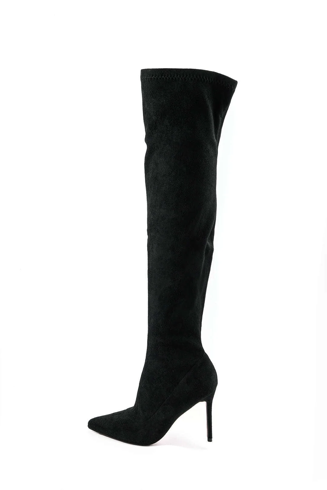 Elegante Overknee-Stiefel aus Wildleder – Stilvoll & Weiblich - Image 4