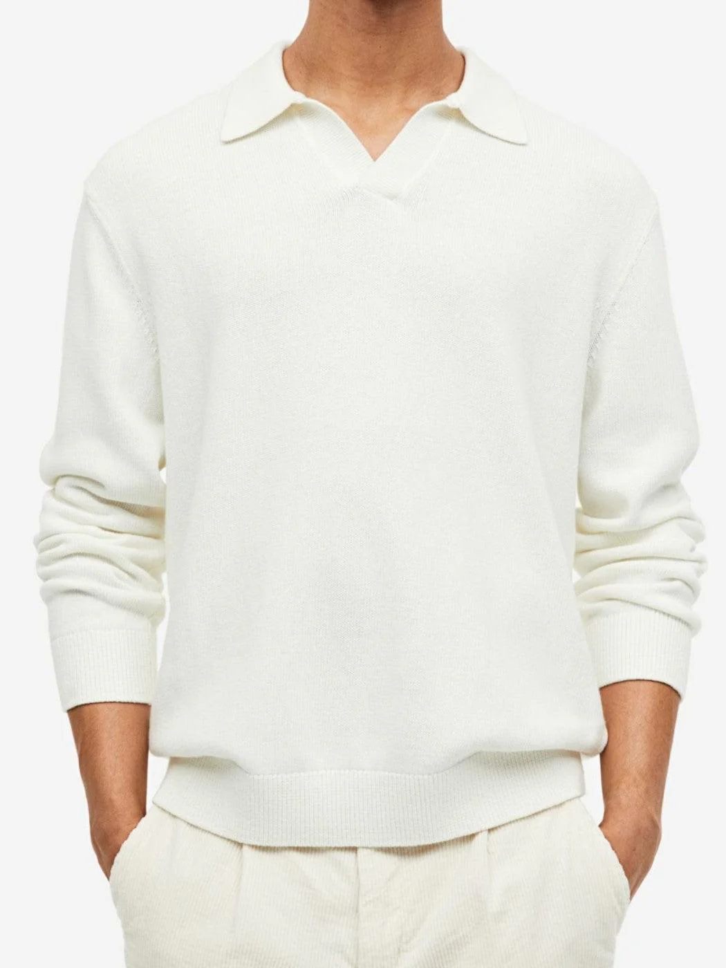 Eleganter Pullover mit offenem Kragen für stilvolle Looks - Image 2