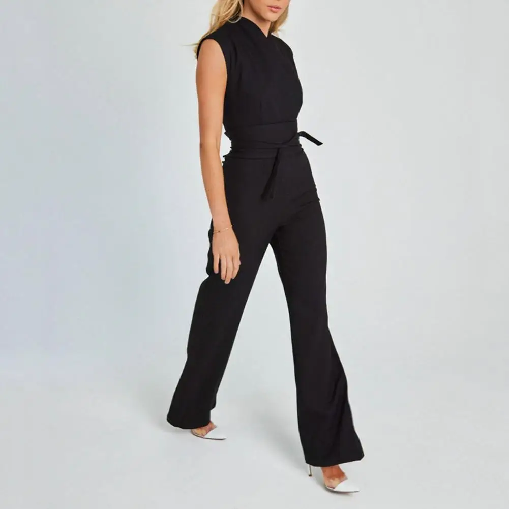 Eleganter V-Ausschnitt Jumpsuit - Image 6