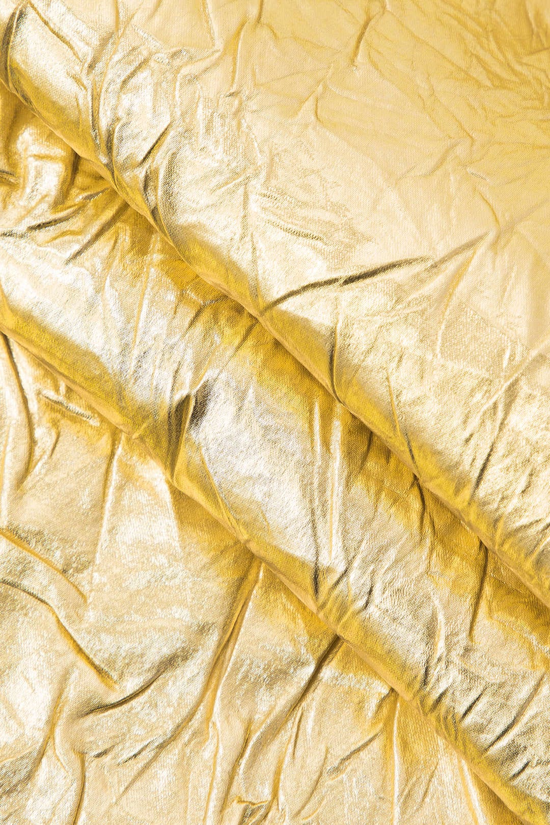 Elfriede | Glänzender Metallic-Midirock mit Crinkle-Effekt und elastischem Taillenbund - Image 6