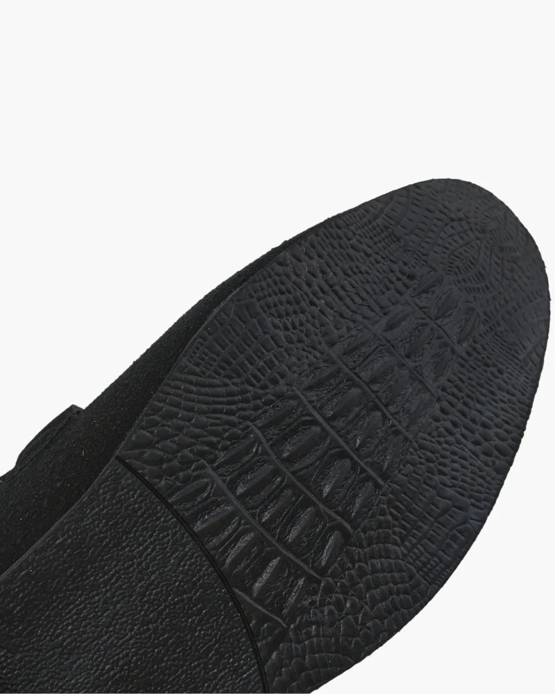 Elias | Lässige Herrenloafers aus Wildleder mit einem eleganten Metallelement - Image 4